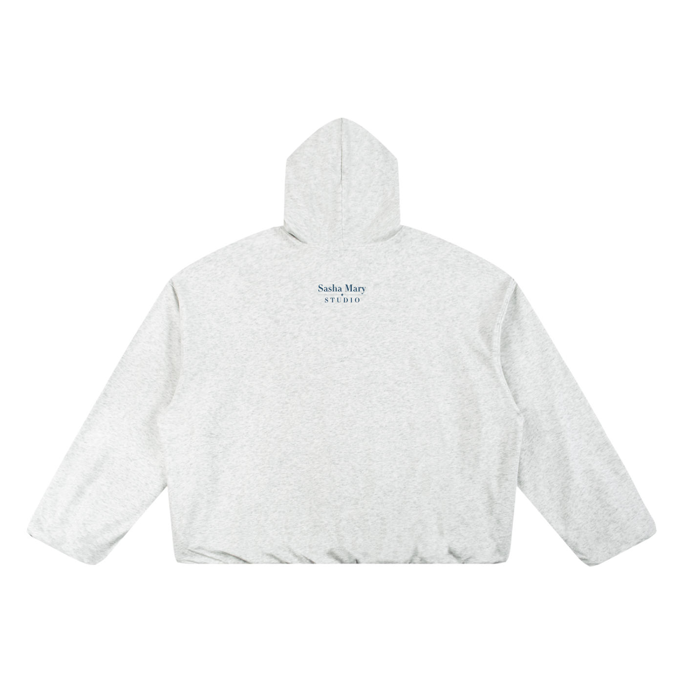 Gingham Star Oversized Hoodie