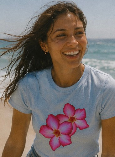 Floral Baby Tee