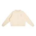 Tick Tack Toe Mock Neck Crewneck